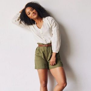 ABLE Janis Paperbag Shorts Size Medium